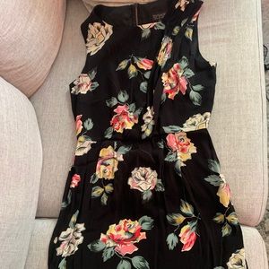 Top shop floral dress size US4